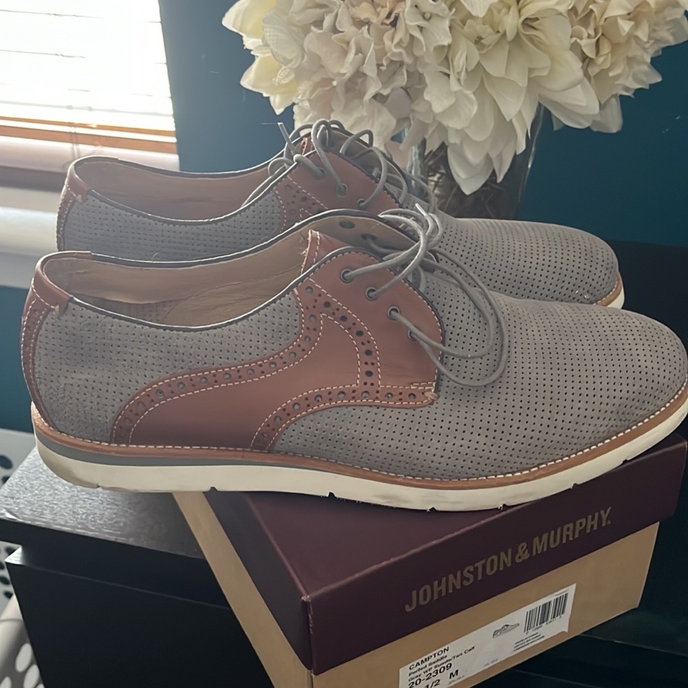 Johnston and Murphy Saddle Dress Shoes